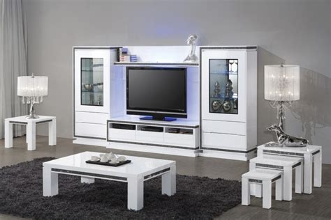 Vous êtes à la recherche d'une étagère, un lot de deux étagères ou un sur meuble ? Meuble vitrine - collection Diamonds - bois laqué blanc ...