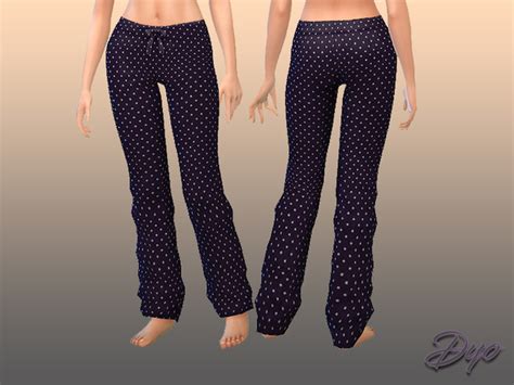 The Sims Resource Bottom Pajamas Purple