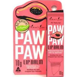 All natural paw paw lip balm this nourishing natural lip balm is rich in paw paw extract. Natures Care Lip Balm Paw Paw Ratings - Mouths of Mums