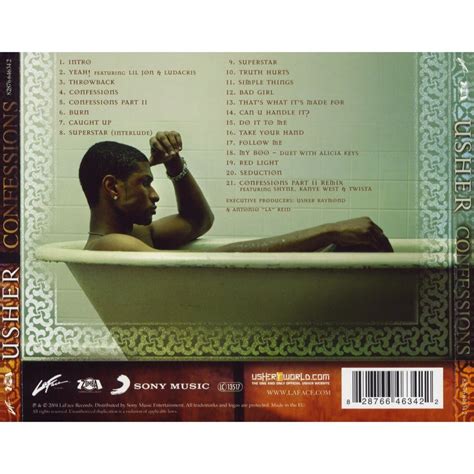 Confessions by Usher, CD with coolnote - Ref:119188925