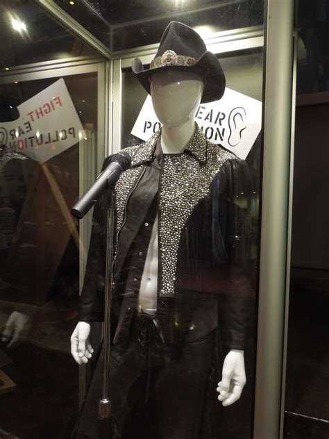 Hollywood Movie Costumes And Props Rock Of Ages Movie Costumes On Display Original Film