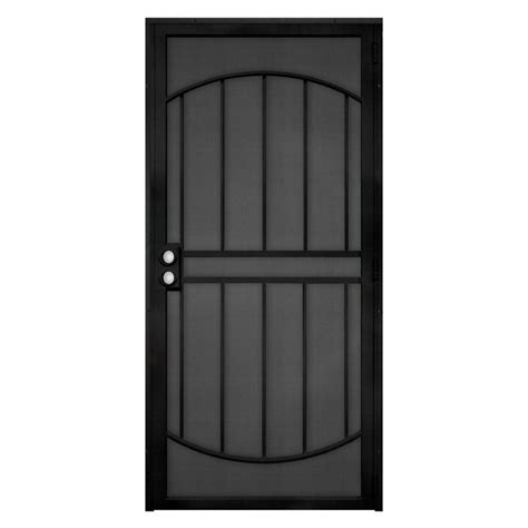 The petsafe pet screen door snaps directly into your existing screen door, window or porch screen for quick and easy installation. Unique Home Designs 32 in. x 80 in. Arcada Black Surface ...