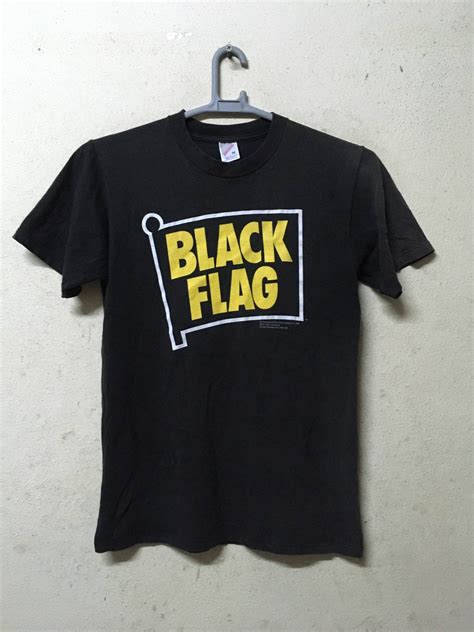 Vintage 1995 Vtg Black Flag Men T Shirt Grailed