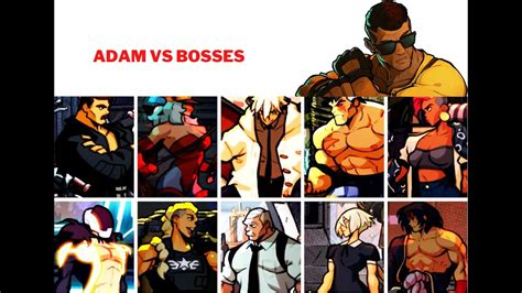 street of rage 4 story mode all boss fights played as adam sega ipad game entertainment