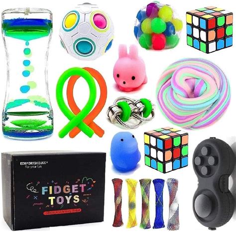 Edsportshouse Fidget Sensory Toy Assortment Stress And Anxiety Relieves