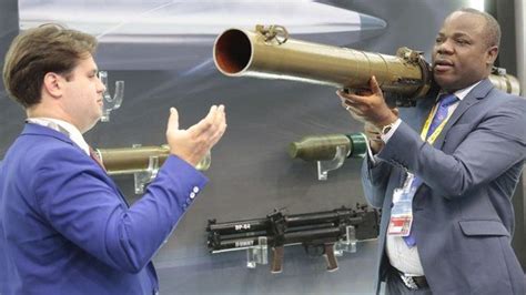 Russia Africa Summit Bread Rocket Launcher New Ak 47 For Sochi Bbc