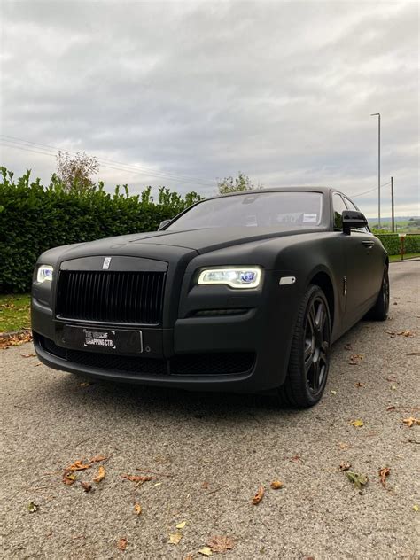 Rolls Royce Ghost Matte Black Personal Wrapping Project