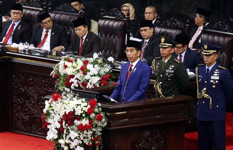 Pidato Rapbn Jokowi Di Sidang Tahunan Mpr Ri 2018 Trenz Indonesia
