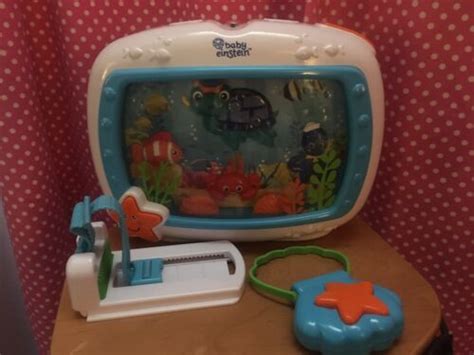 Baby Einstein Crib Toy Sea Dreams Soother Lights Up Plays Music 90609