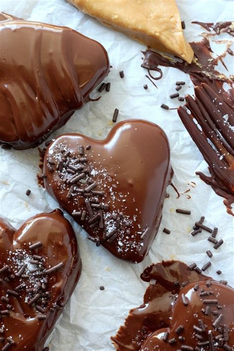 Chocolate Covered Peanut Butter Hearts Chocolate Covered Peanuts Nature And Girls