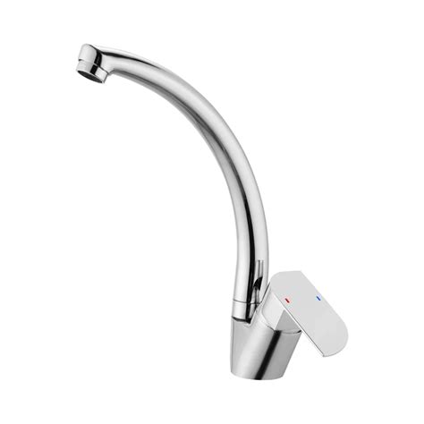Bathvision Silver Deck Mount Stainless Steel Water Tap For Bathroom