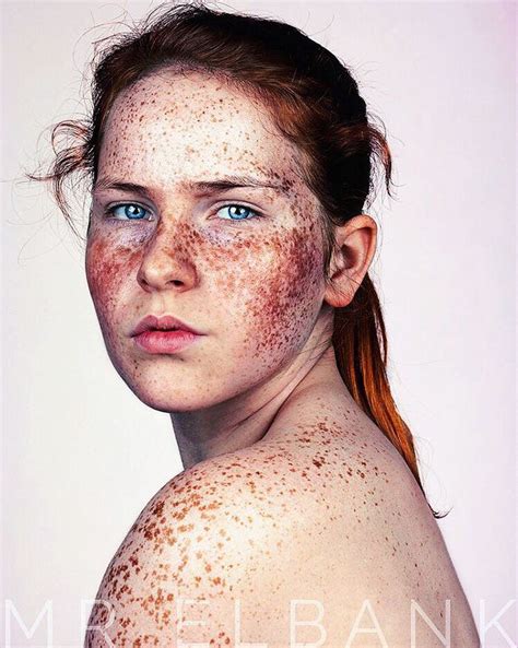 Unique Beauty Of Freckled People Documented By Brock Elbank Beautiful