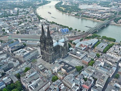 Welcome To Cologne Aerial View Germany Cologne Cathedral