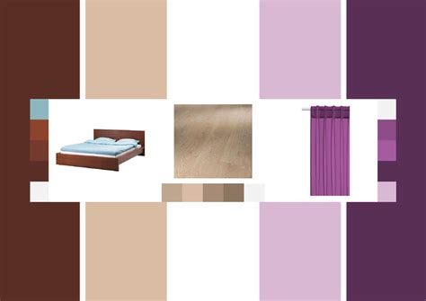 Final Color Palette For Our Bedroom Purple And Brown Tones Bedroom