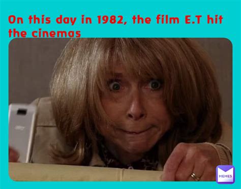On This Day In 1982 The Film Et Hit The Cinemas Benjaminwebb2906