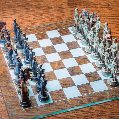 Civil War Chess Set Creations And Collections