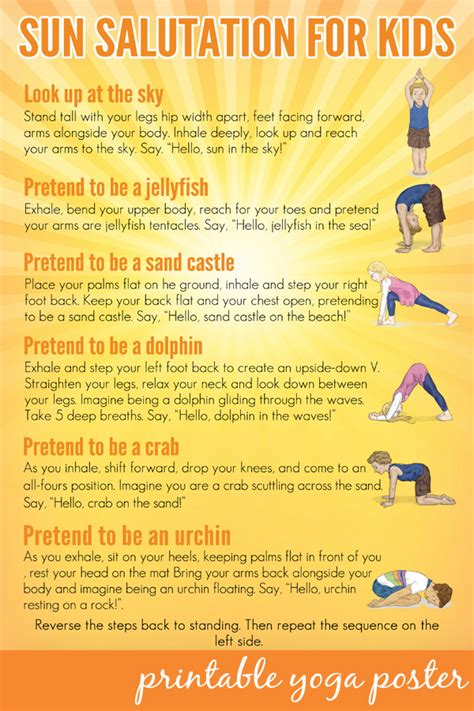 Details More Than Sun Salutation Poses Printable Chart Super Hot