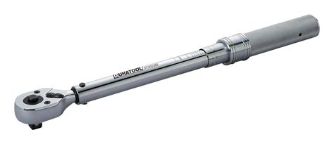 Dt000365 Duratool Torque Wrench Adjustable Carbon Steel