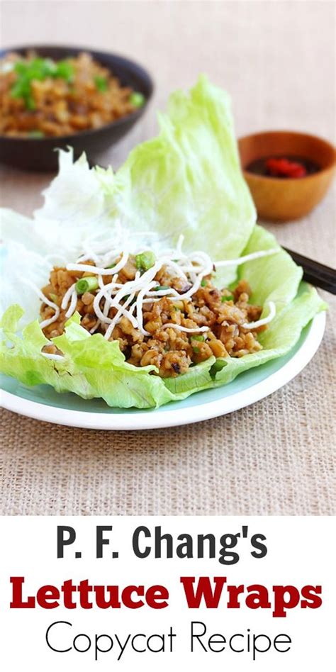 Pf Changs Lettuce Wraps And Easy Lettuce Wraps On Pinterest