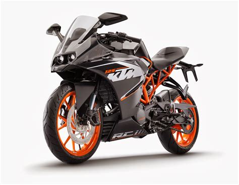 The ktm 125 duke is the least priced motorcycle of the company. KTM RC 125/200/390: 30 high-resolution photos released