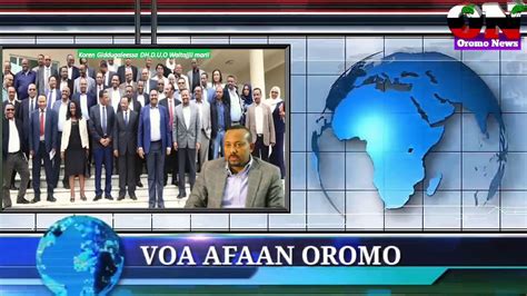 Voa Afaan Oromoo Oduu Fi Sagantaa Gurraandhala 222018 Youtube