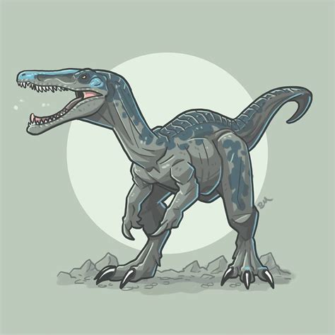 It S Day Eight Of JurassicJune Today I Ve Illustrated The Baryonyx
