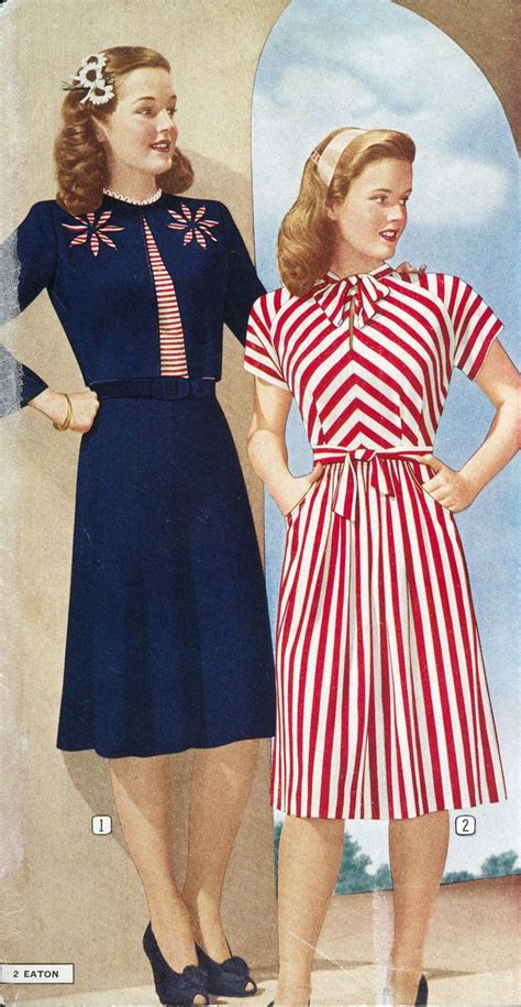1940年代のファッション Renote リノート Vintage Kleding 1940 Mode Vintage