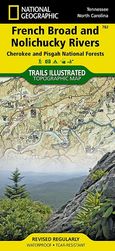 Cherokee And Pisgah National Forests By National Geographic Maps