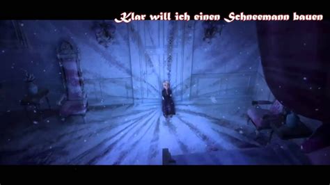 【reshira】die eiskönigin klar will ich einen schneemann bauen『german』 youtube