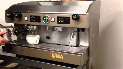 Refurbished Wega Atlas Espresso Coffee Machine - YouTube