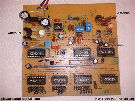 Low Power Mw Am Transmitter Electronics