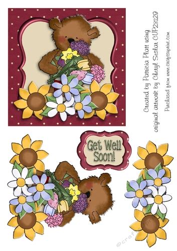 We did not find results for: Get Well Soon Flower Bear Card Topper - CUP728767_1416 ...