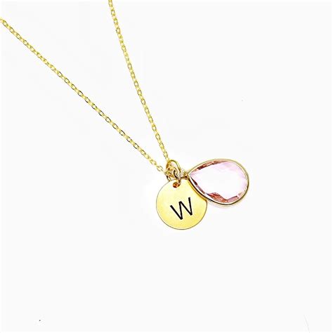 Collier initiale doré - BIJOUX FANTAISIE FEMME