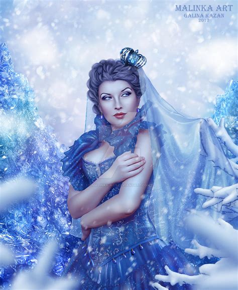 The Snow Queen By Malinka Art On Deviantart