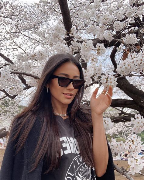 Shay Mitchell At A Park In Japan Instagram Pictures 04012019