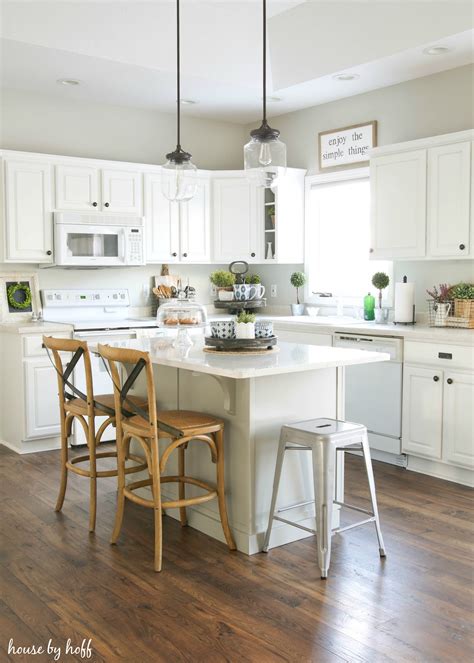 So inspired by rustic modern farmhouse kitchen style. Progress on My Modern Farmhouse Kitchen - House by Hoff