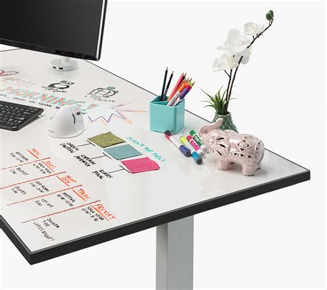 Whiteboard Desktop By Uplift Desk