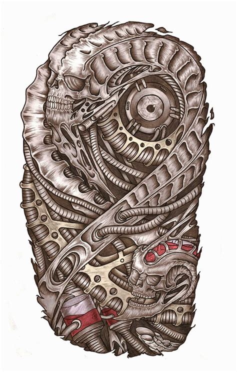 Biomech By Virrewe Black Art Tattoo Biomechanical Tattoo Design