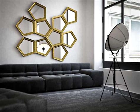 Top 20 Of Modern Wall Mirrors For Living Room