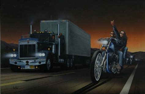 David Manns Motorcycle Art From Easy Rider Magazine Album On Imgur