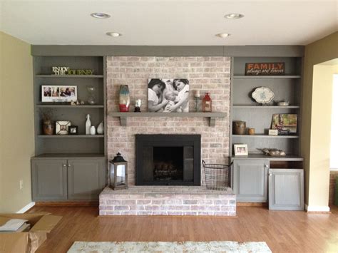 How To Paint A Brick Fireplace Infarrantly Creative