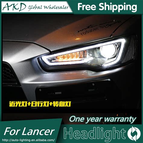 Akd Car Styling Head Lamp For Mitsubishi Lancer Headlights Lancer Ex Led Headlight Drl H D H