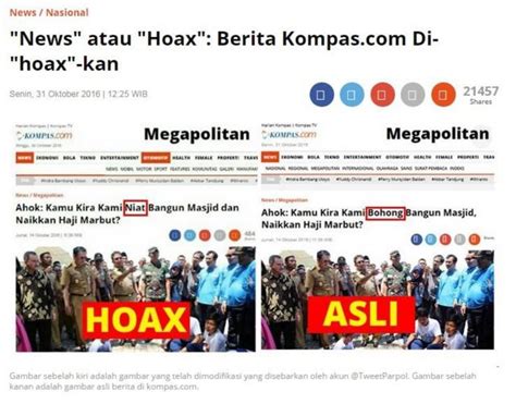 Hoax Seputar Kasus Ahok Fpi 4 November Bbc News Indonesia