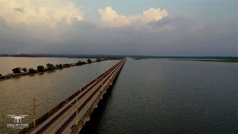 One of two towns in the malaysian state of perak. JAMBATAN KERETAPI MERENTASI TASIK BUKIT MERAH,PERAK (4K ...