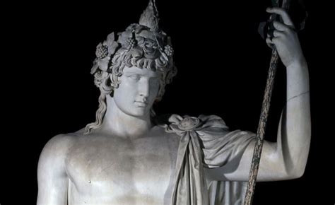 Detail Of Antinous As Dionysus 2nd Century Ce Vatican Museums