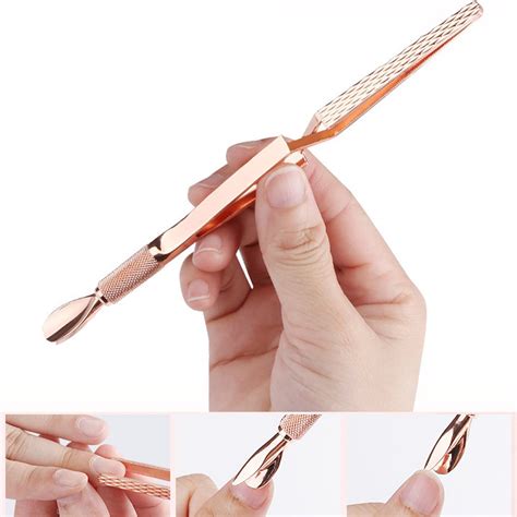 1pc Cuticle Pusher For Manicure Cuticle Pusher Sticks For Nail Multi