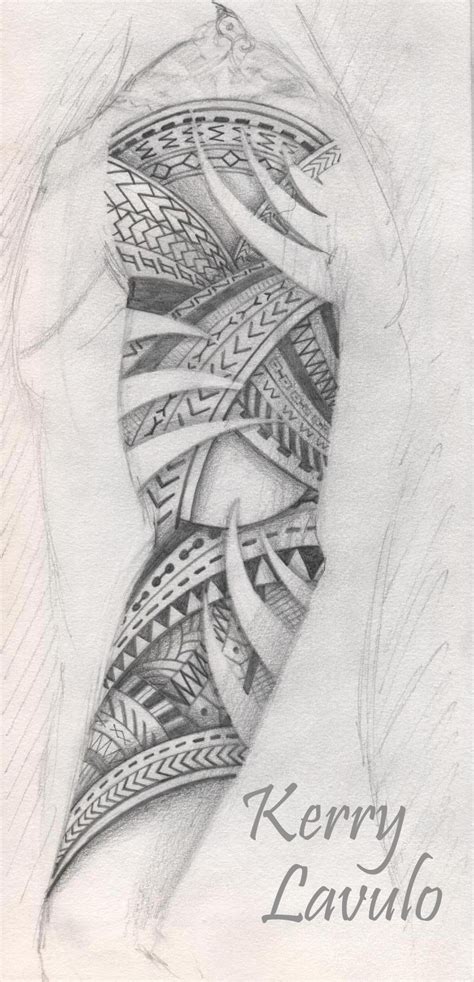 Samoan Inspired Tattoo Design By Kerrylavulo On Deviantart