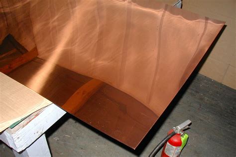 1 X 8 Copper Sheet Metal Pure C110 Food Grade Etsy