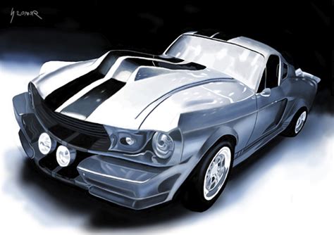 Then he taught you how to draw faces. 69 shelby mustang caricature By szomorab | Sports Cartoon ...