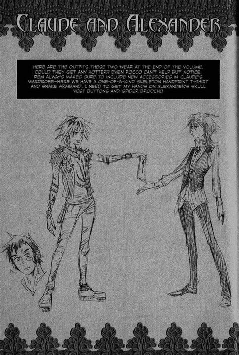 Claude And Alexanders Fashion Designs In The Vampire Kisses Manga Vol